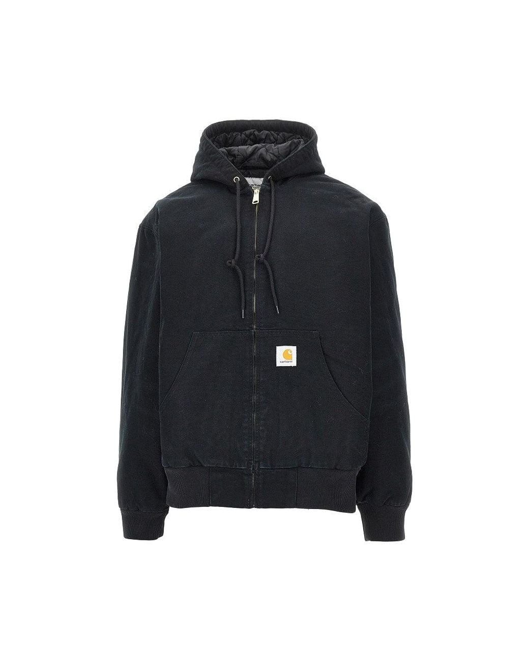 Carhartt Blue Padded Canvas Og Active Jacket for men
