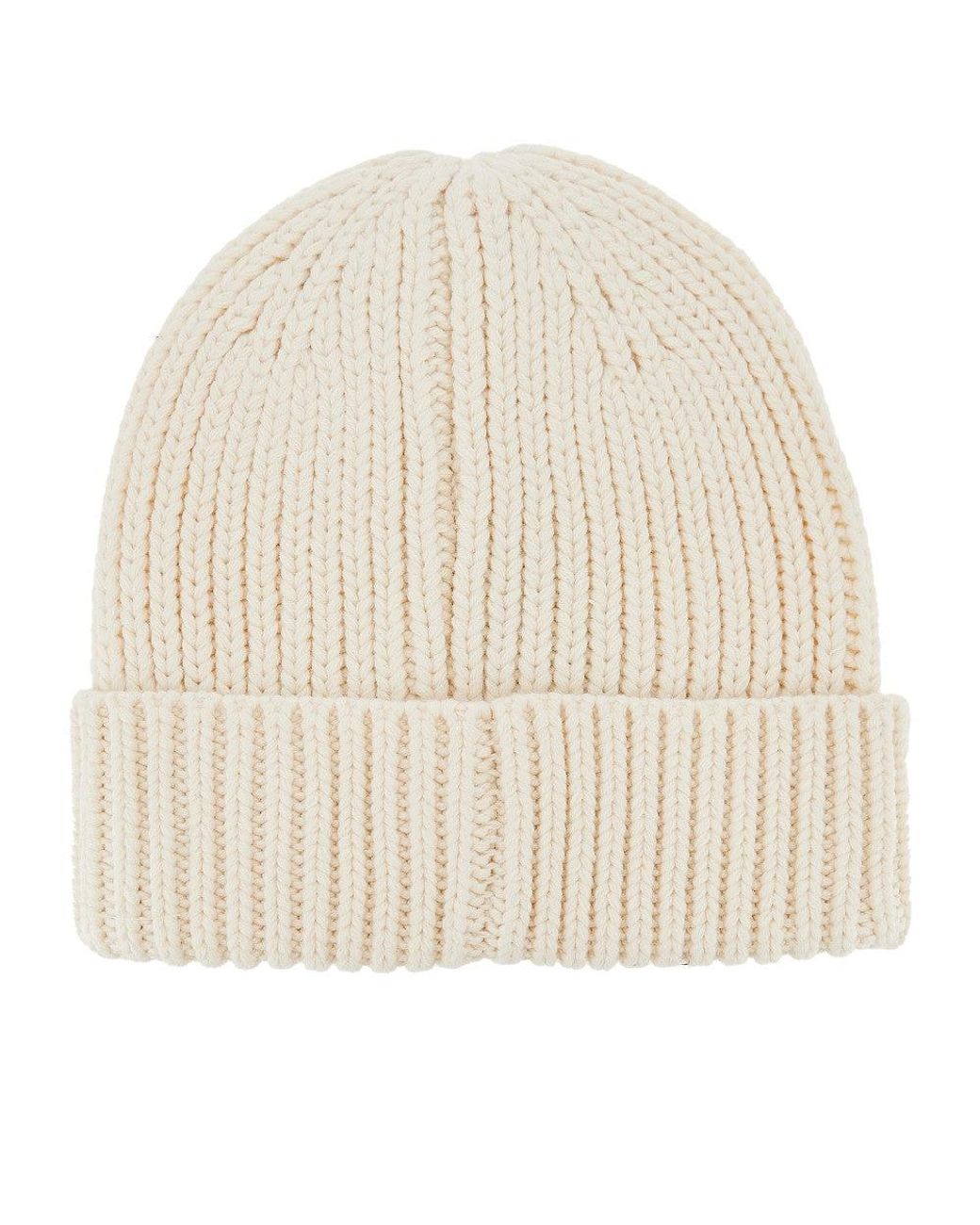 Prohibited Natural 'Echo' Cotton-Blend Beanie Hat for men