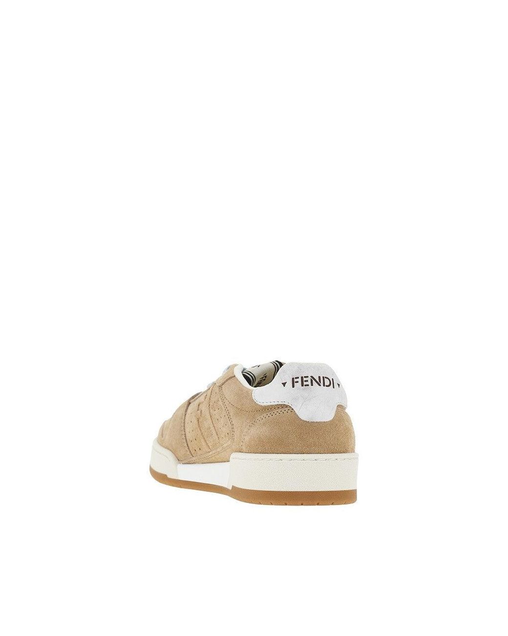 Fendi Natural Suede Leather Match Sneakers 7 for men
