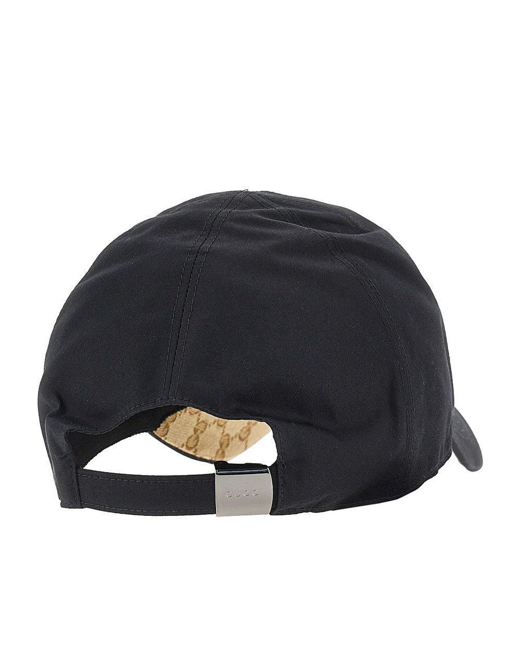 Gucci Blue Cotton-Blend Baseball Cap for men