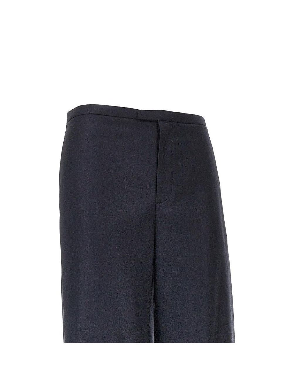 Gucci Blue Light Wool Pants