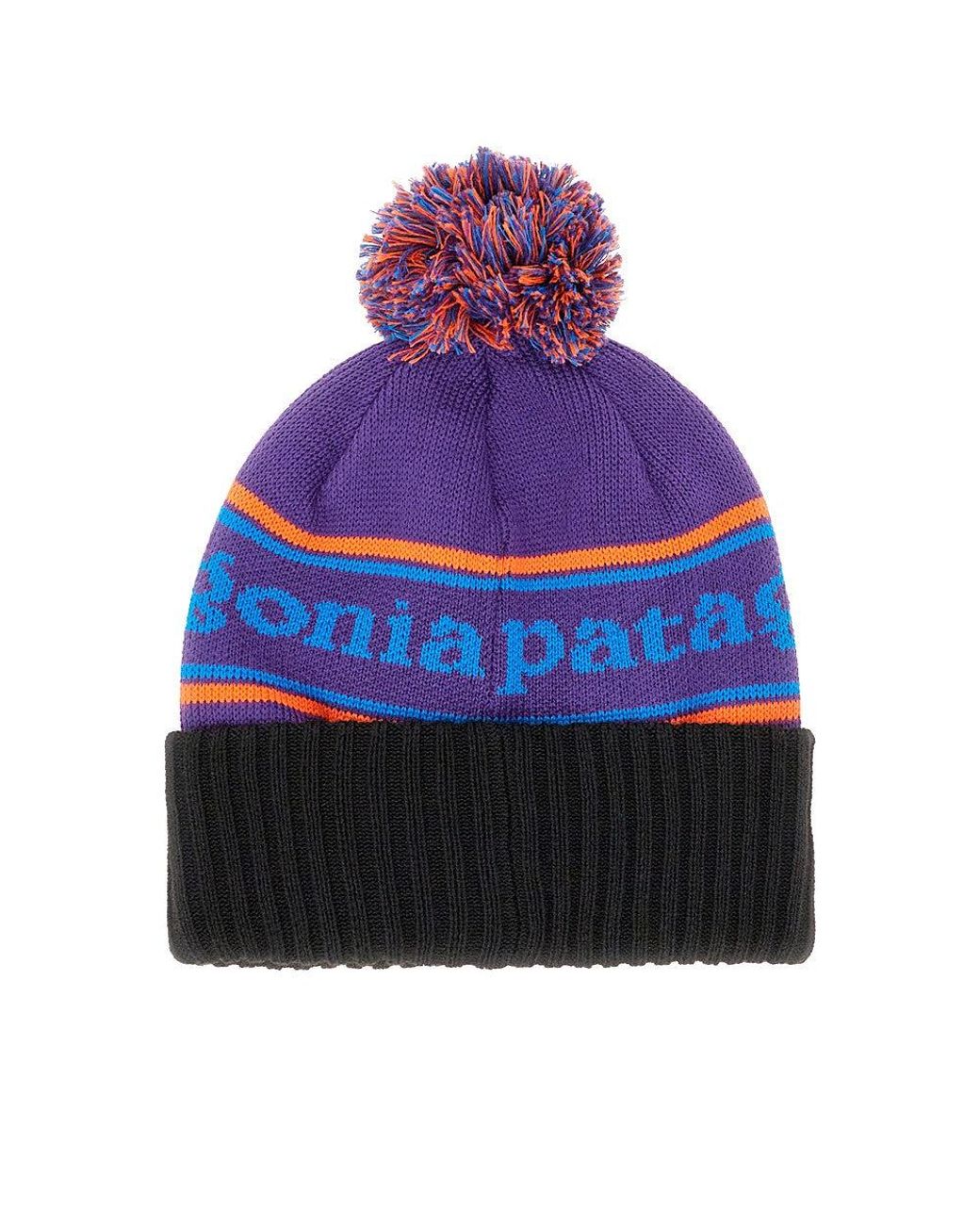 Patagonia pom hat top