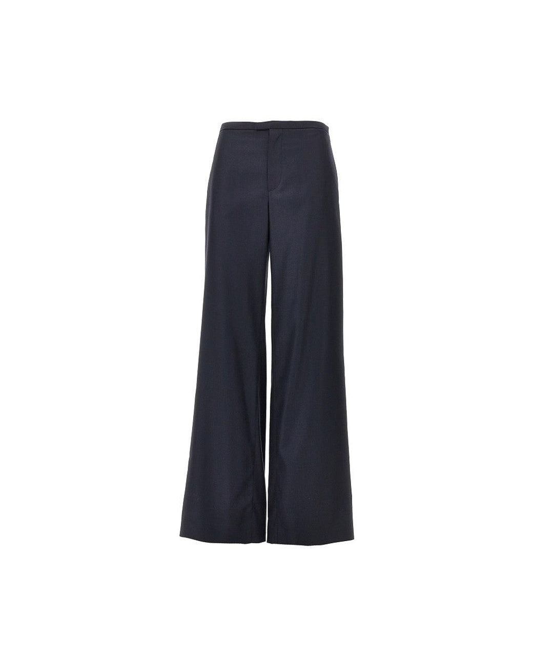 Gucci Blue Light Wool Pants