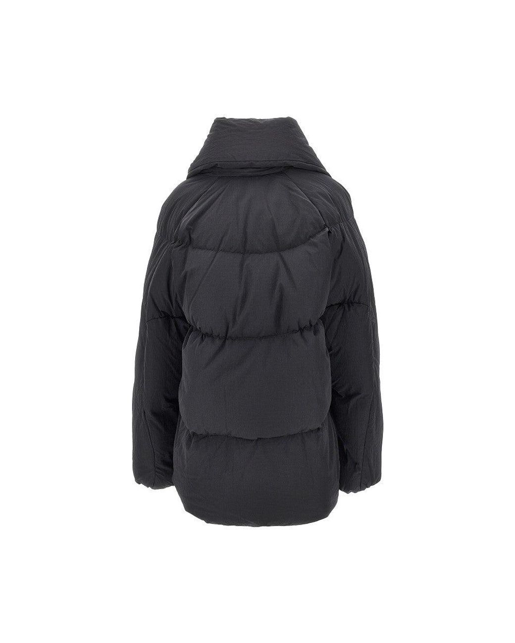Bacon Black W Soft Vault Oversized Down Jacket