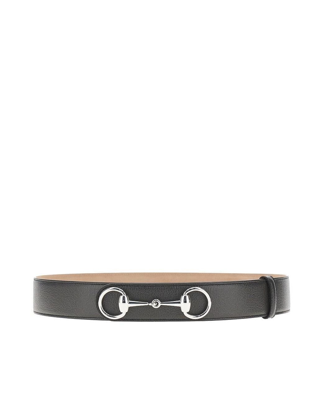 Gucci Multicolor Horsebit 1955' Leather Belt for men