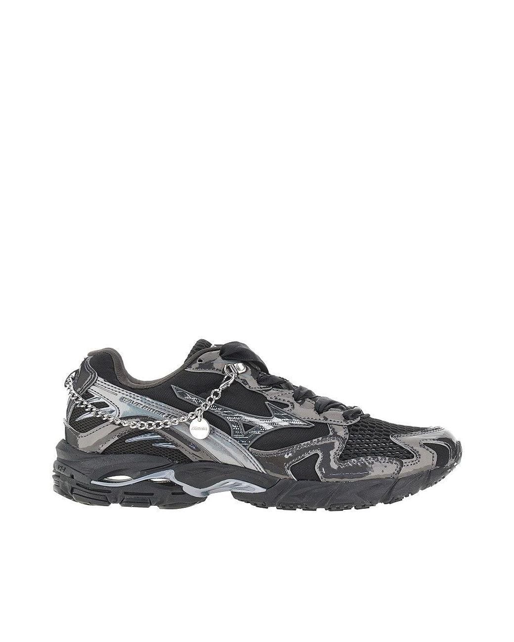 Mizuno Gray Wave Rider Sneakers for men