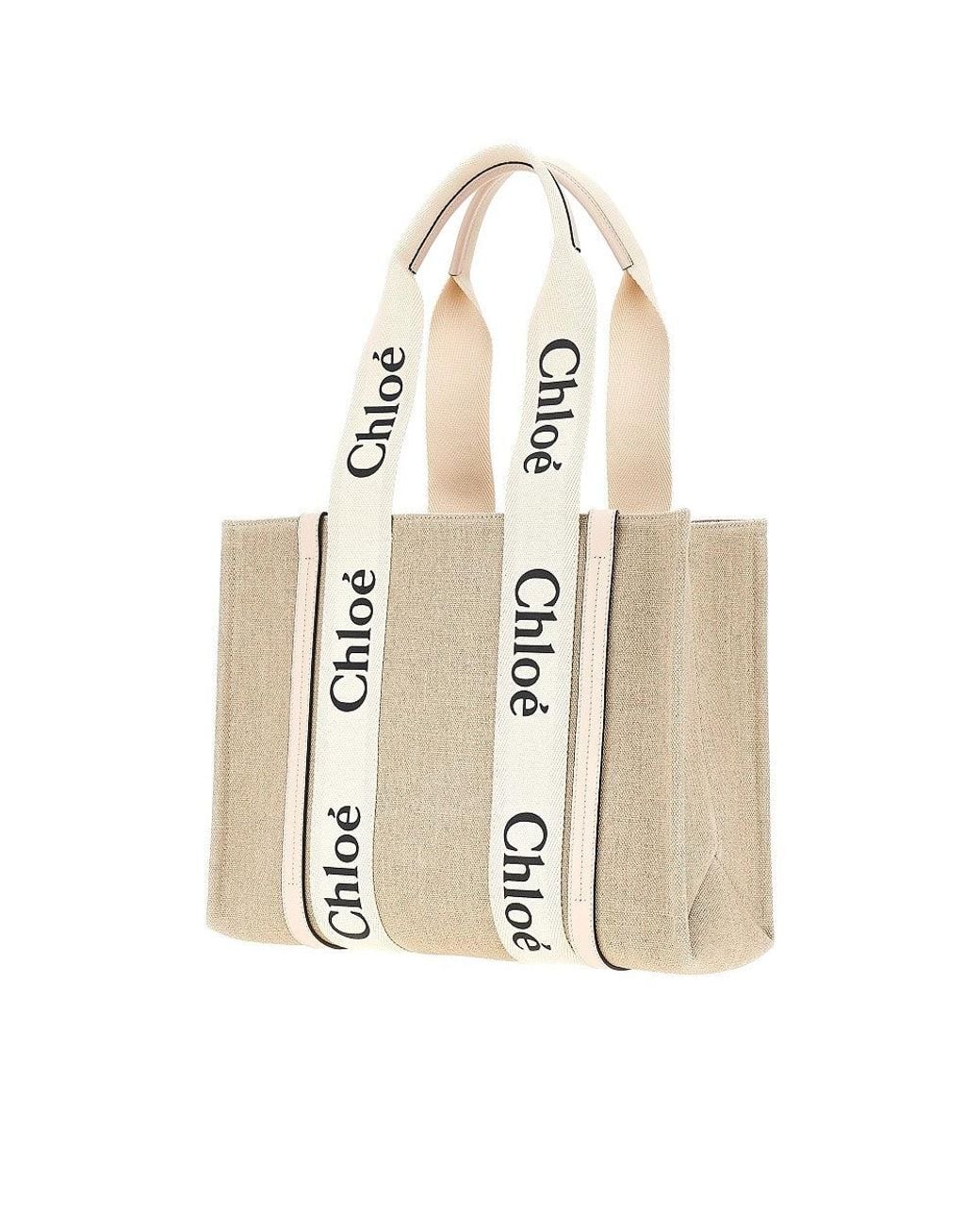 Chloé Metallic Medium 'Woody' Tote Bag