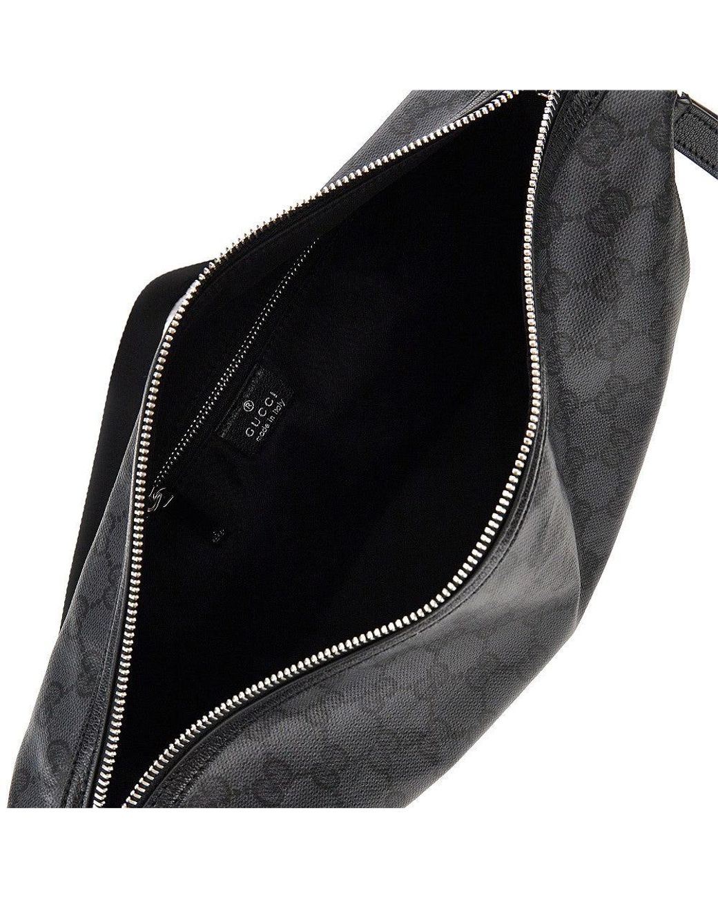 Gucci Gray Gg Supreme Medium Bag for men