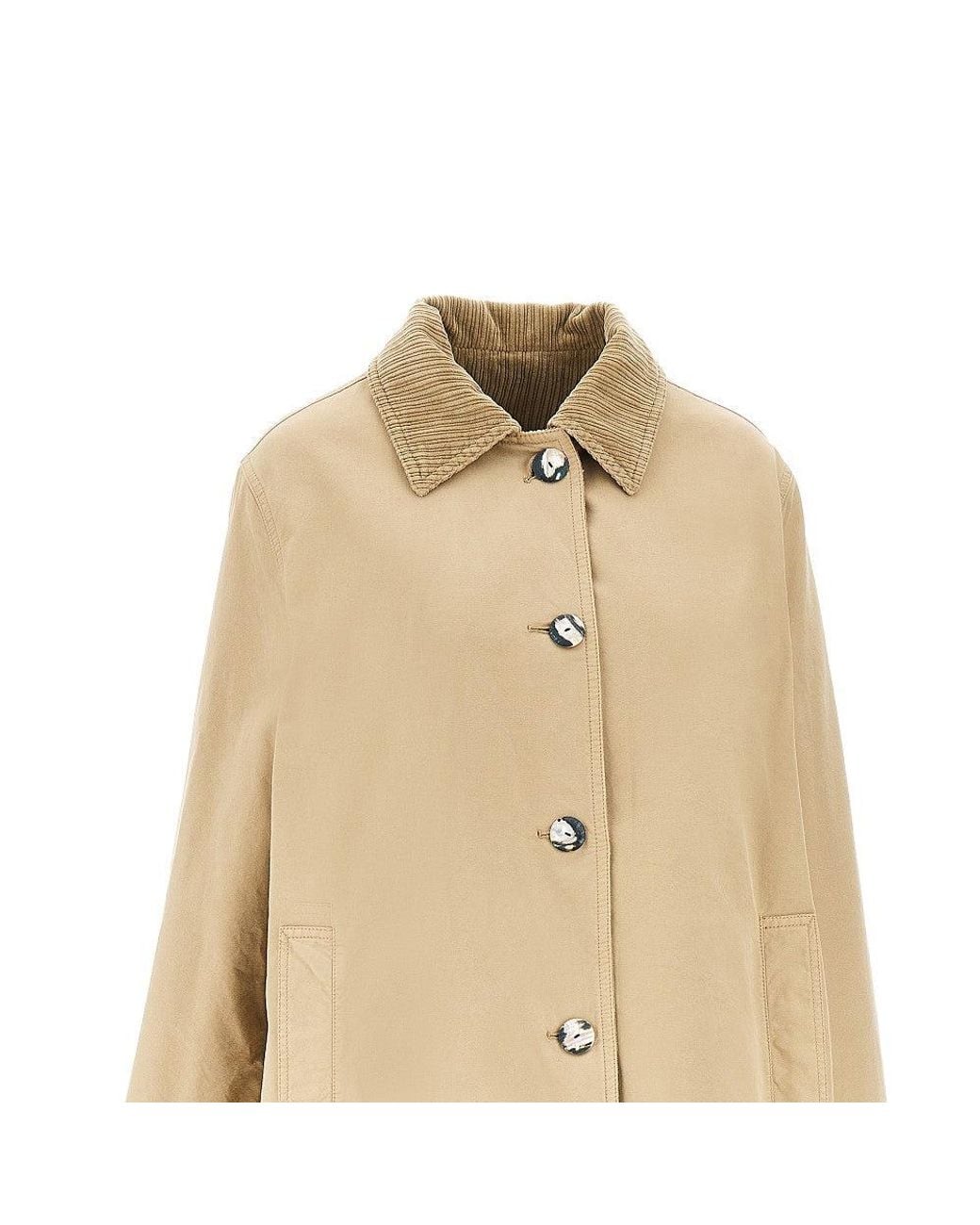 The Row Natural 'Etoli' Reversible Cotton Coat