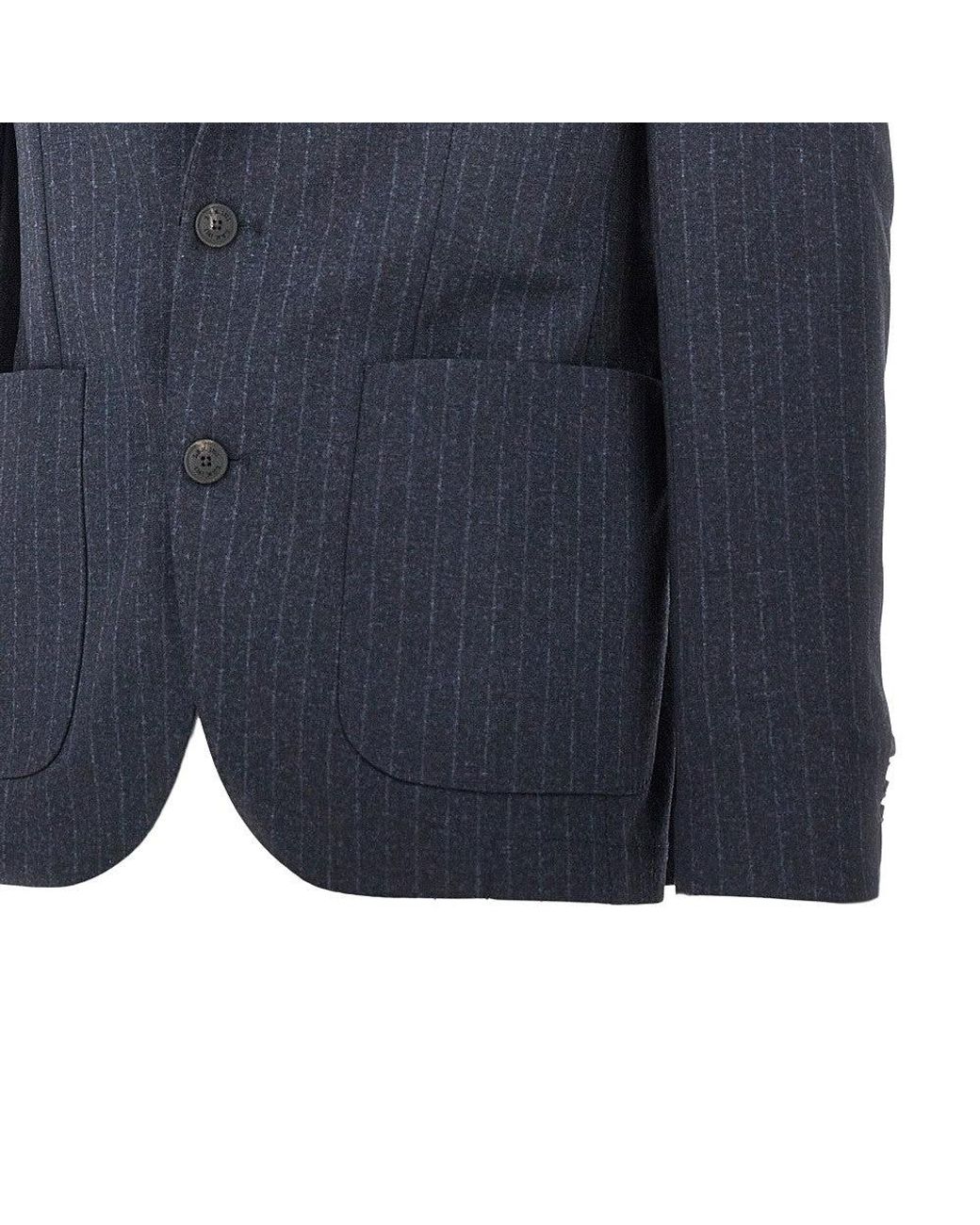 L.b.m. 1911 Blue L. B.M. 1911 Active Uniform Single-Breasted Jacket for men