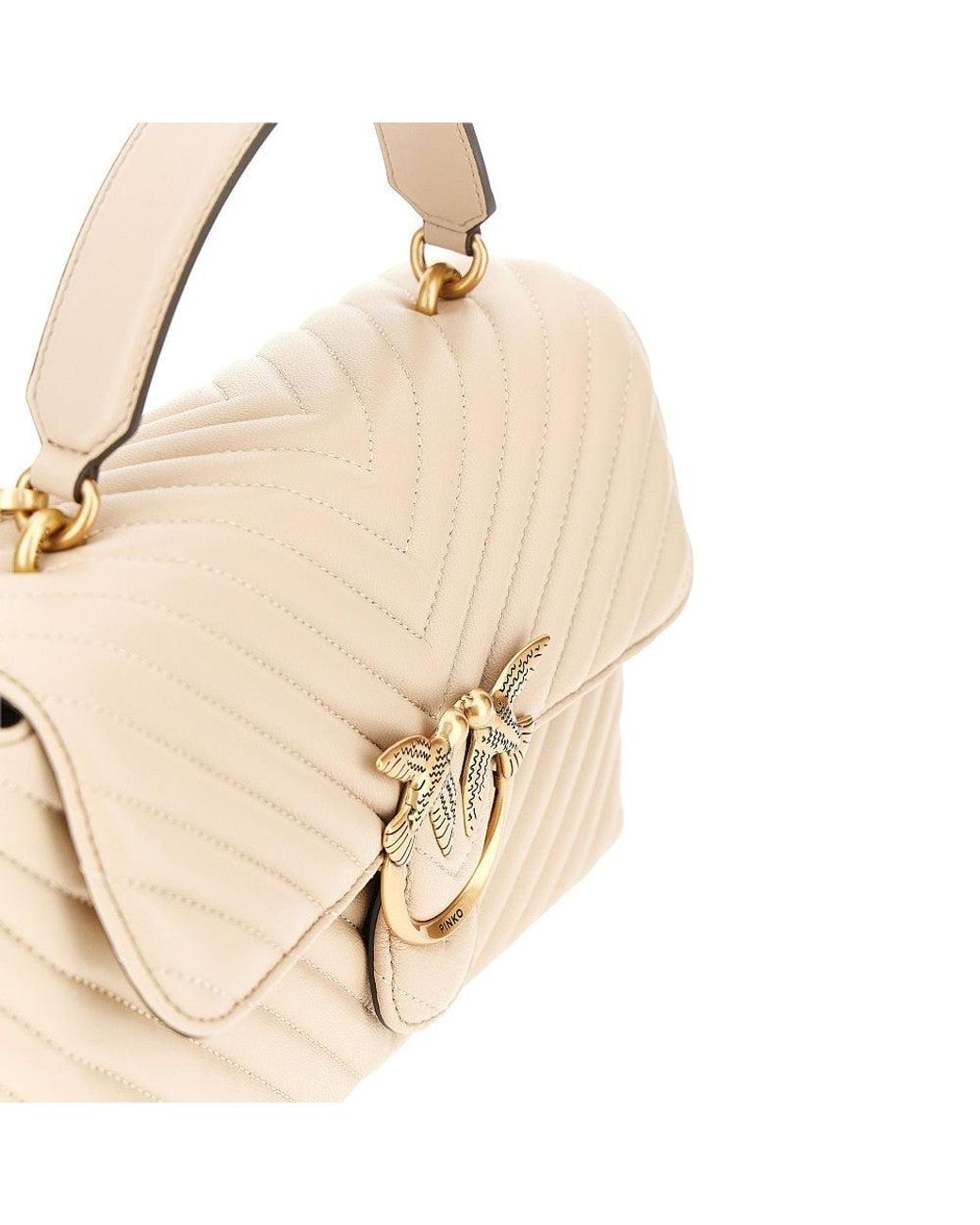 Pinko Natural Classic Love Lady Puff Bag