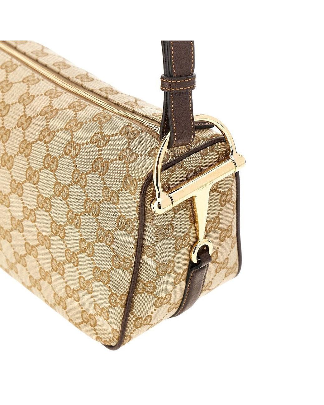 Gucci Metallic Medium Half Horsebit' Bag