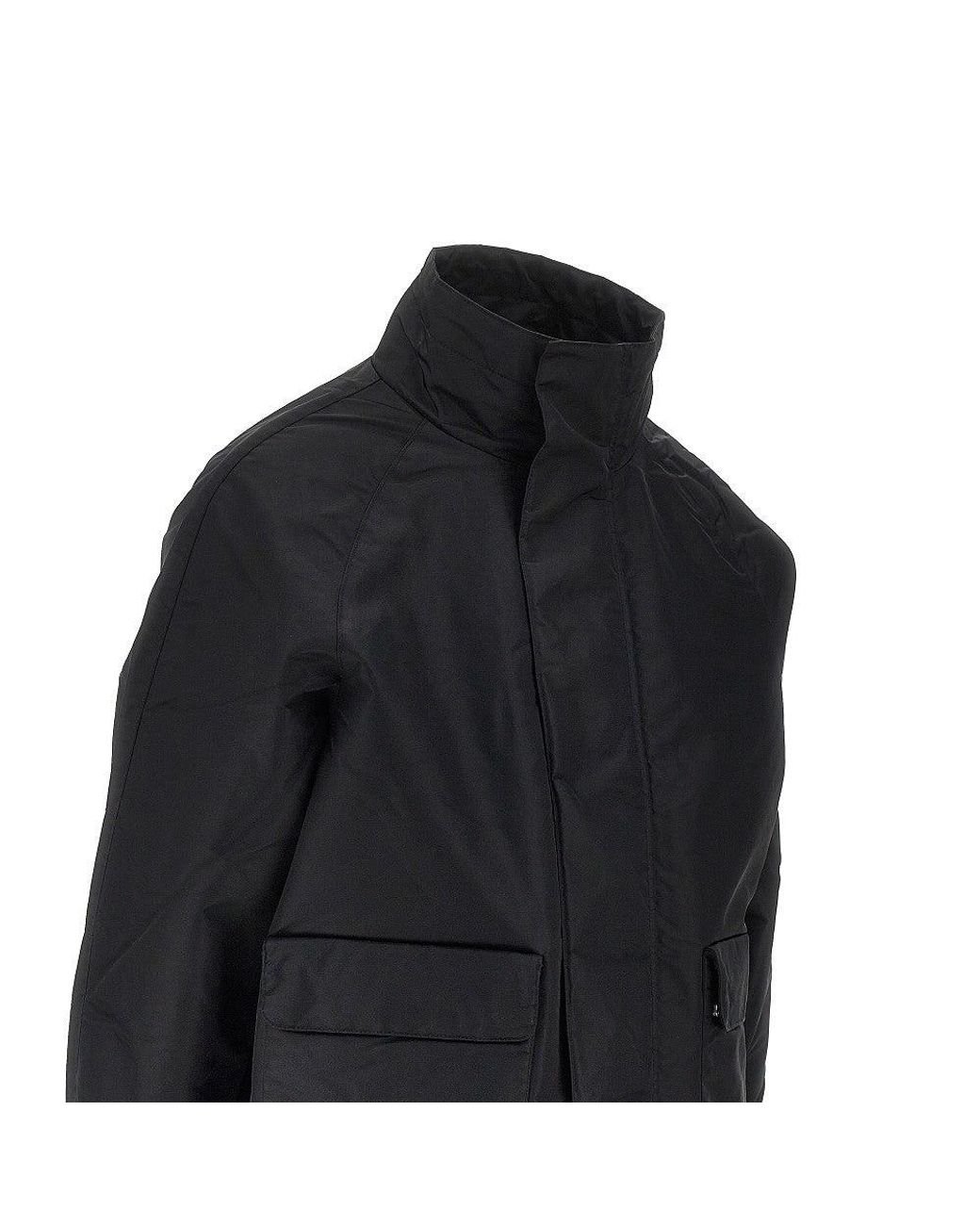 sunflower Blue Nylon Winter Field Jacket for men