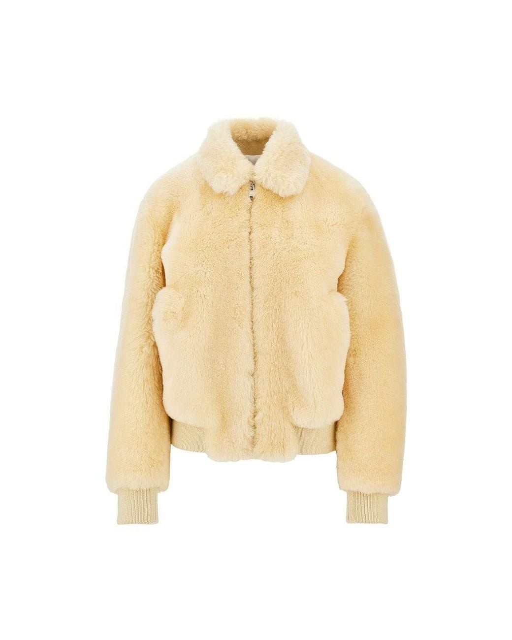 Bottega Veneta Natural Shearling Jacket