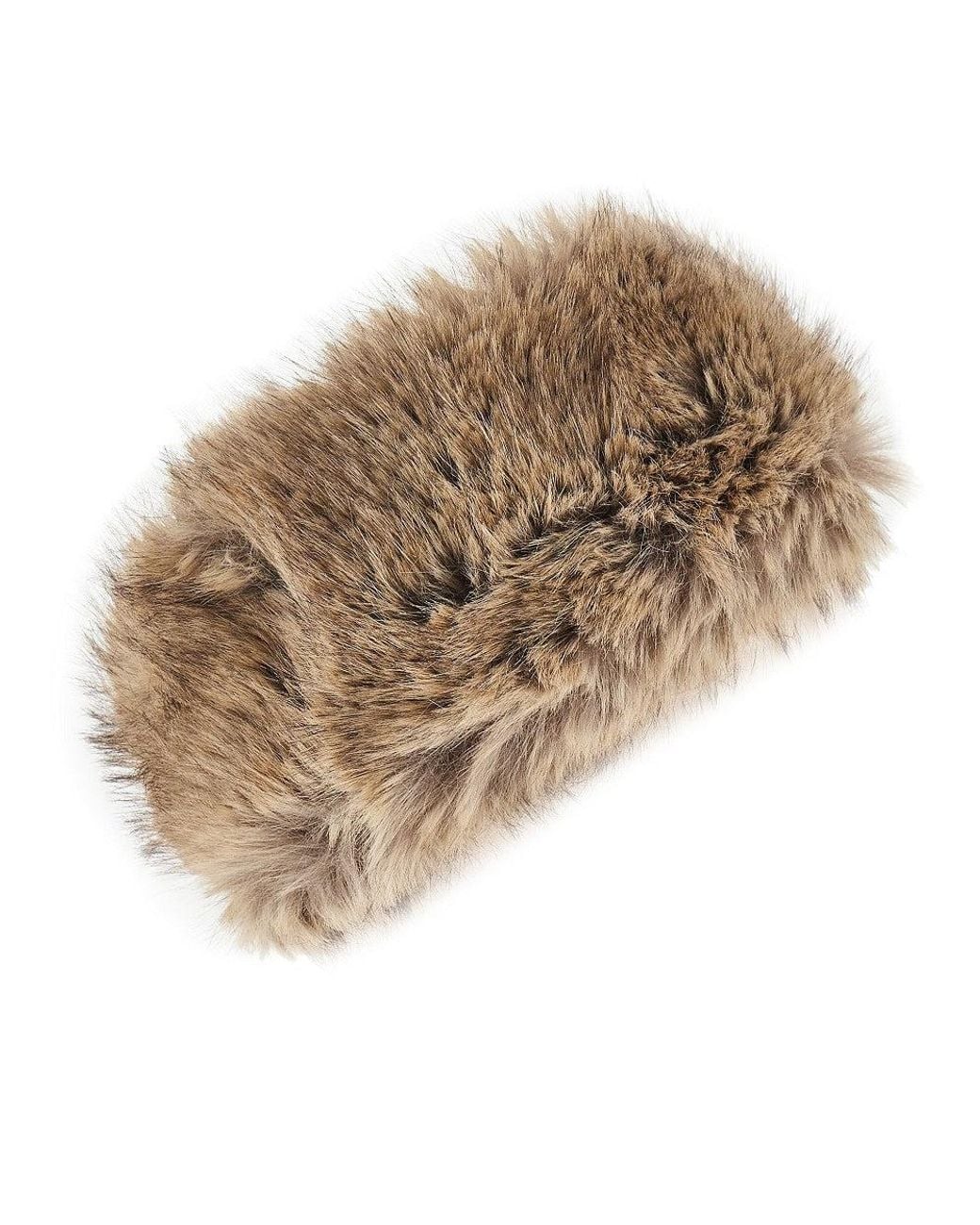 Stand Studio Natural 'Zephyra' Faux Fur Headband