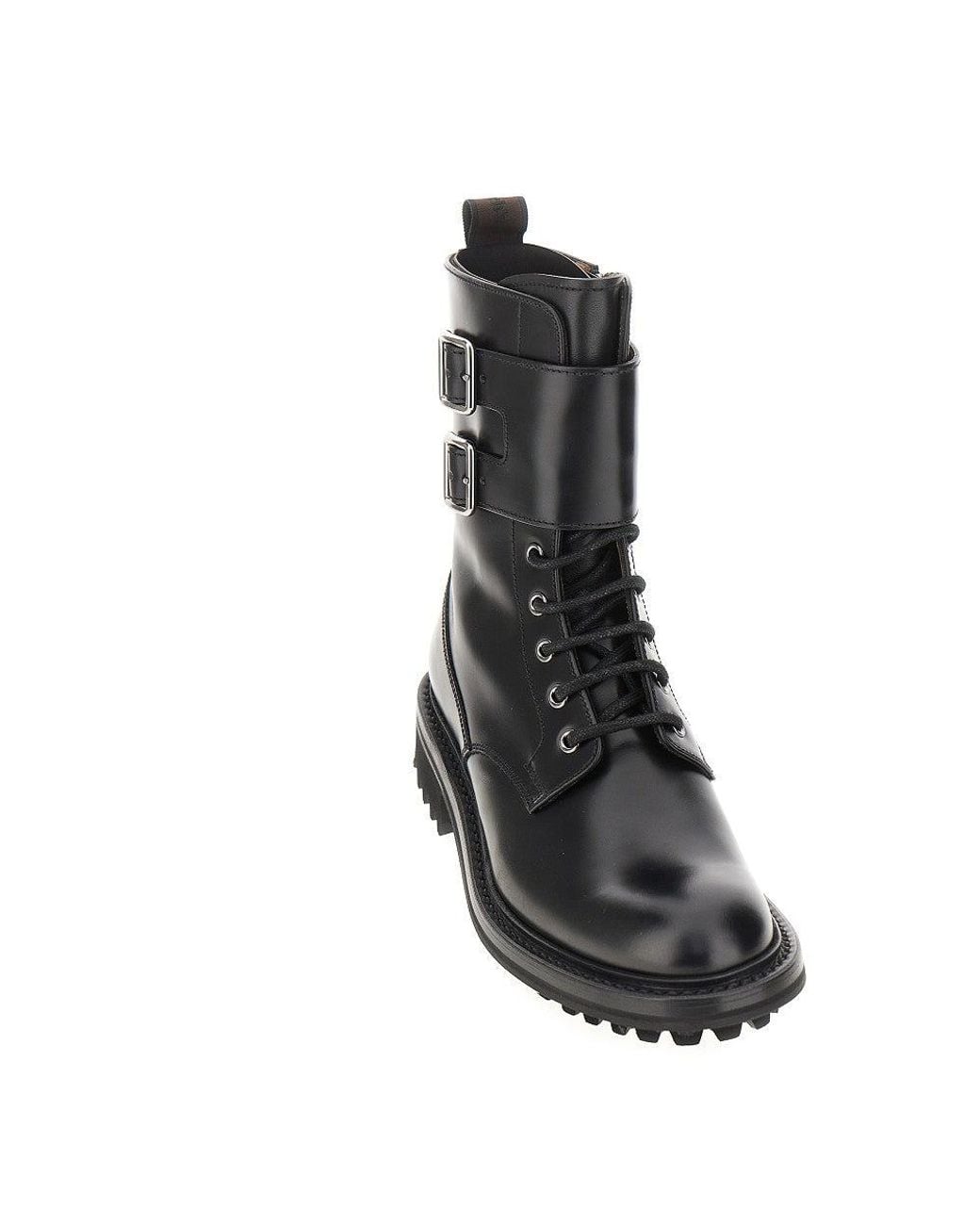 Church's Black 'Mc Nicol' Leather Ankle Boots
