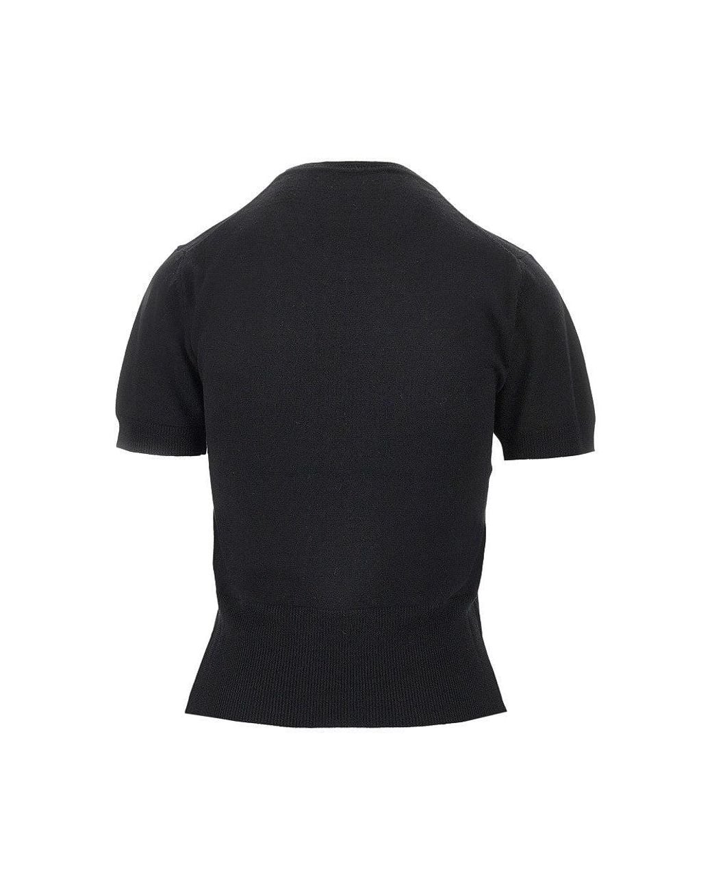 Vivienne Westwood Black 'Bea' Knitted T-Shirt