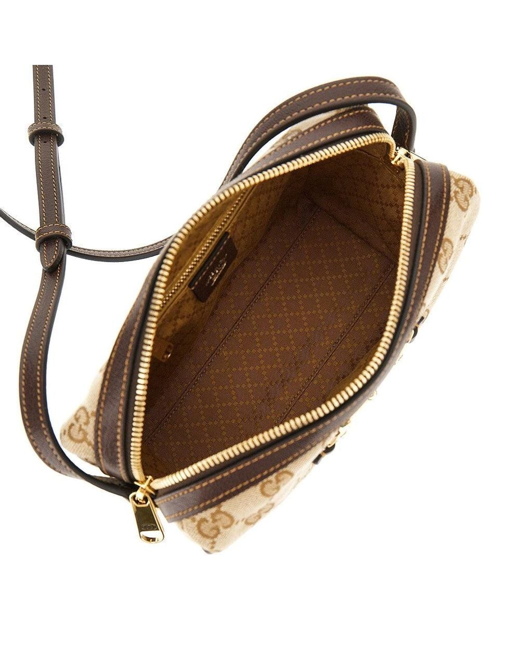 Gucci Multicolor Small Horsebit Web' Crossbody Bag