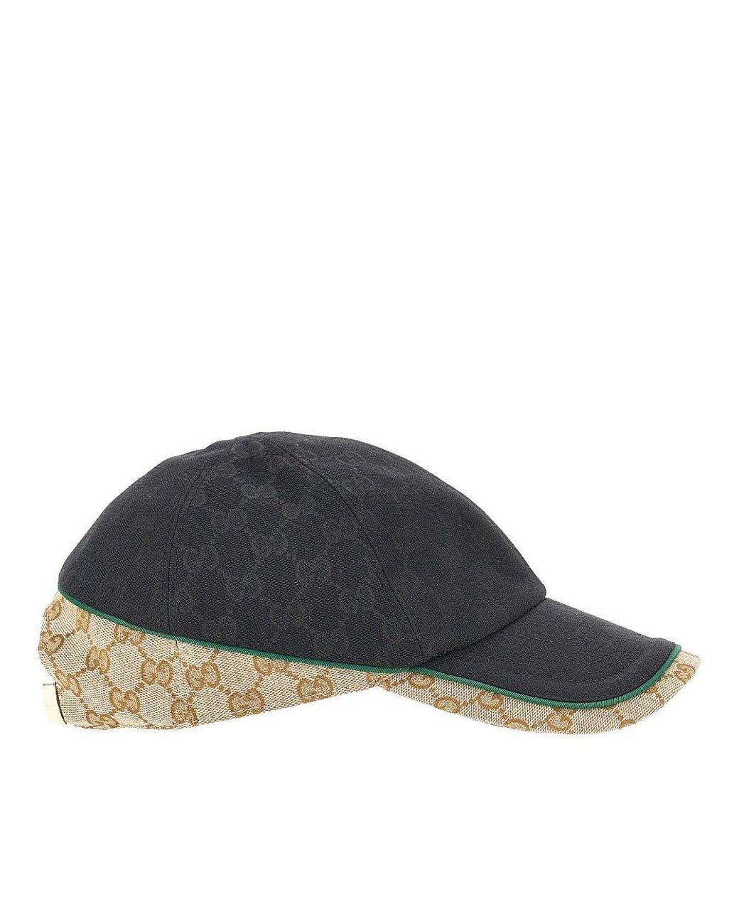 Gucci Gray Gg Canvas Baseball Cap for men