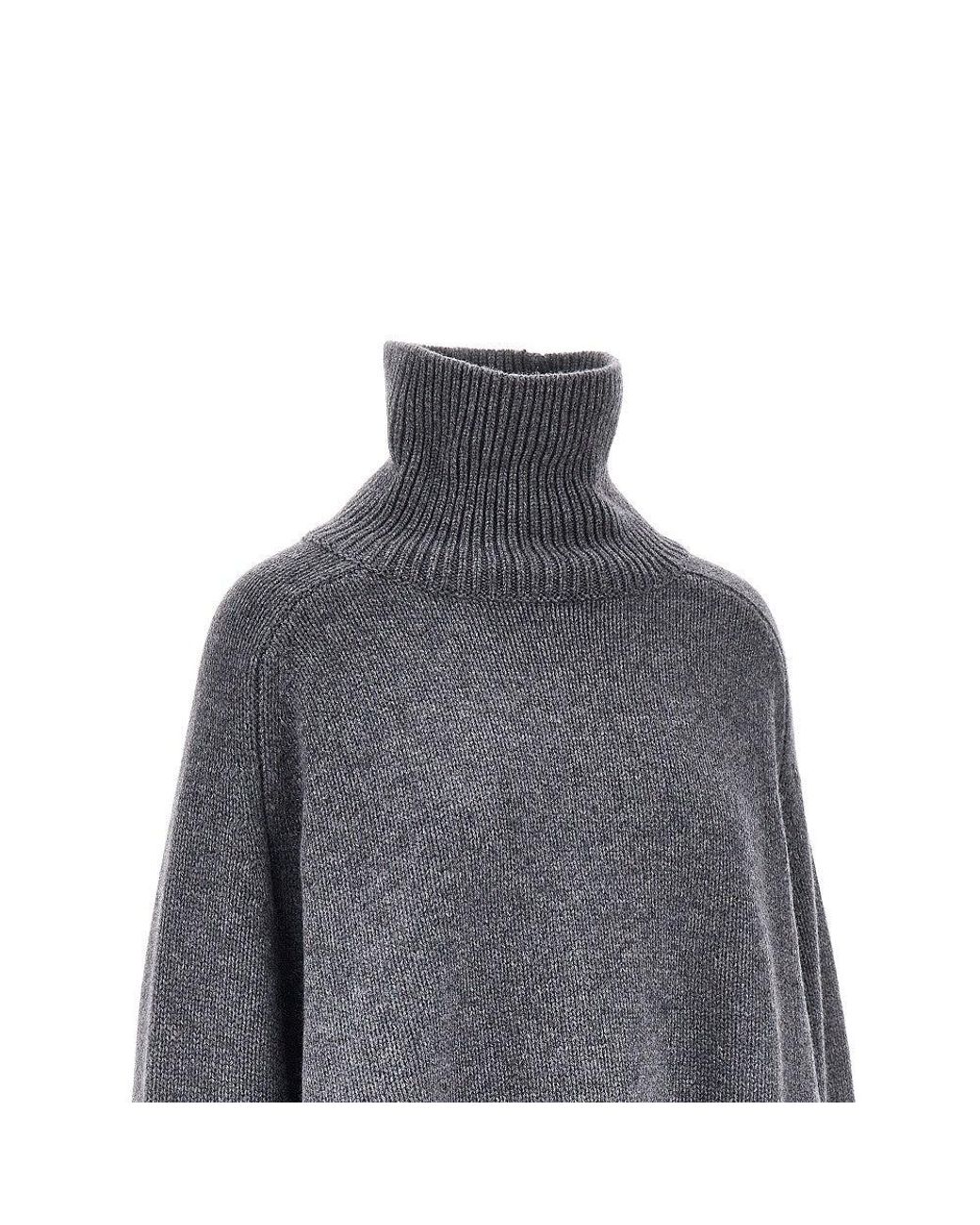 Lisa Yang Gray 'Cathie' Cashmere Knitted Sweater