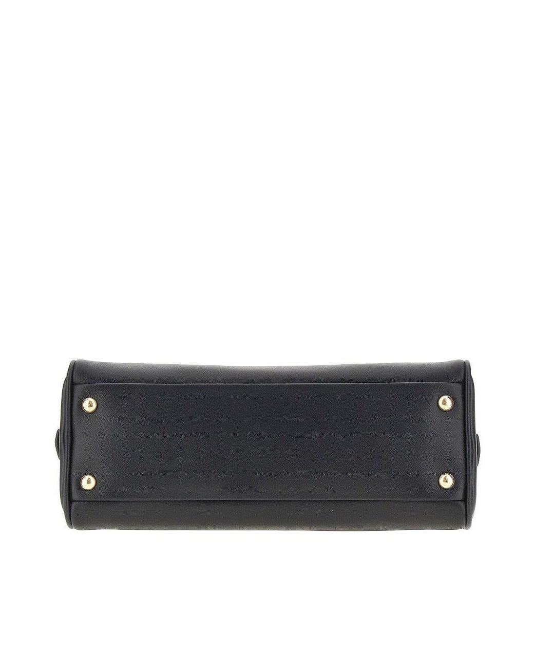 Miu Miu Black Leather Medium 'Beau' Bag