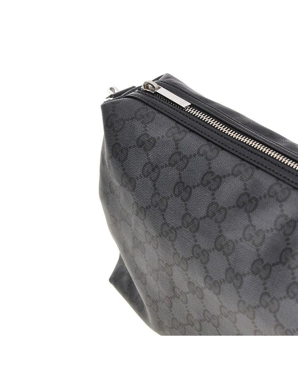 Gucci Gray Gg Supreme Medium Bag for men