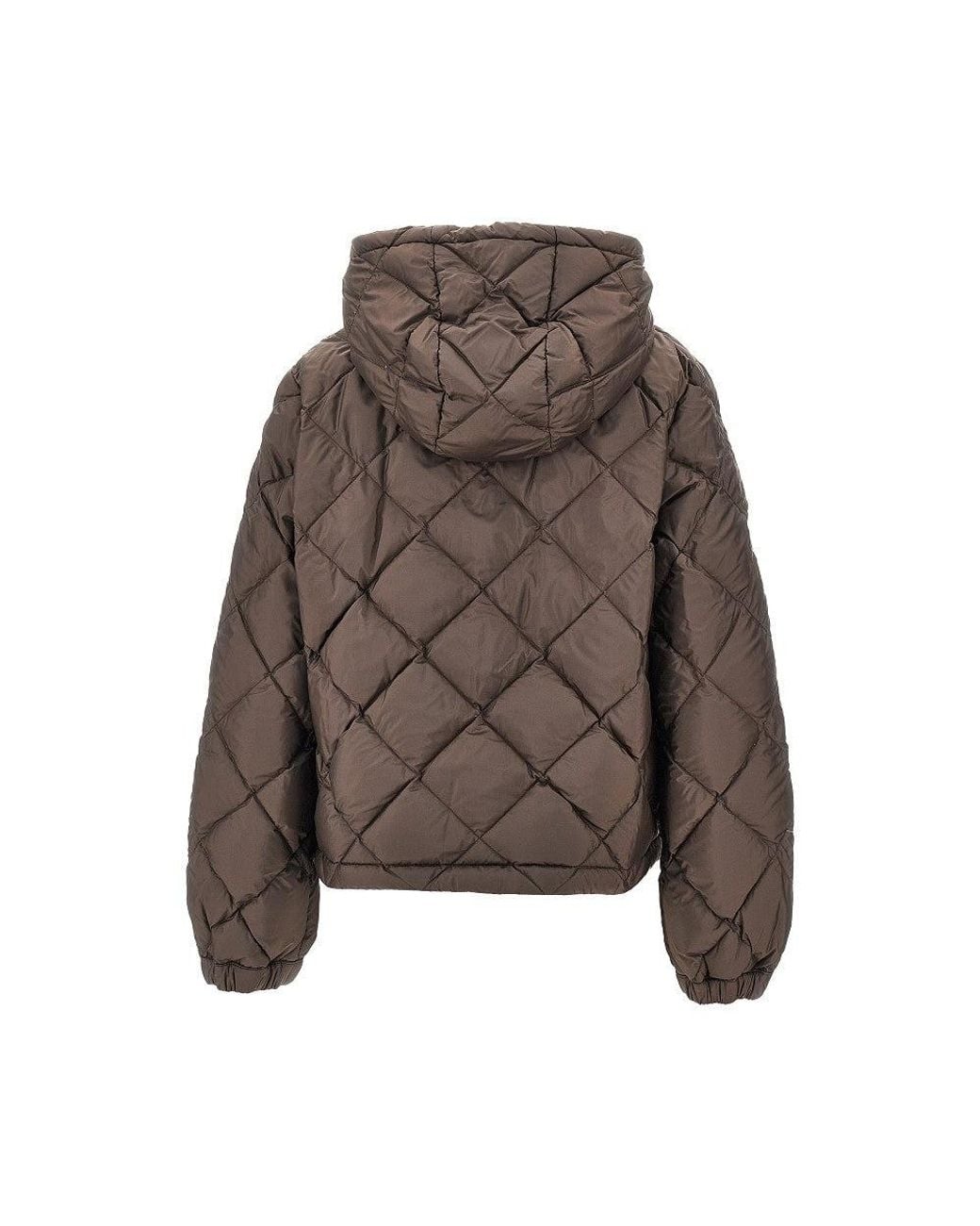 Weekend by Maxmara Brown Anti-Drop Fabric Down Jacket