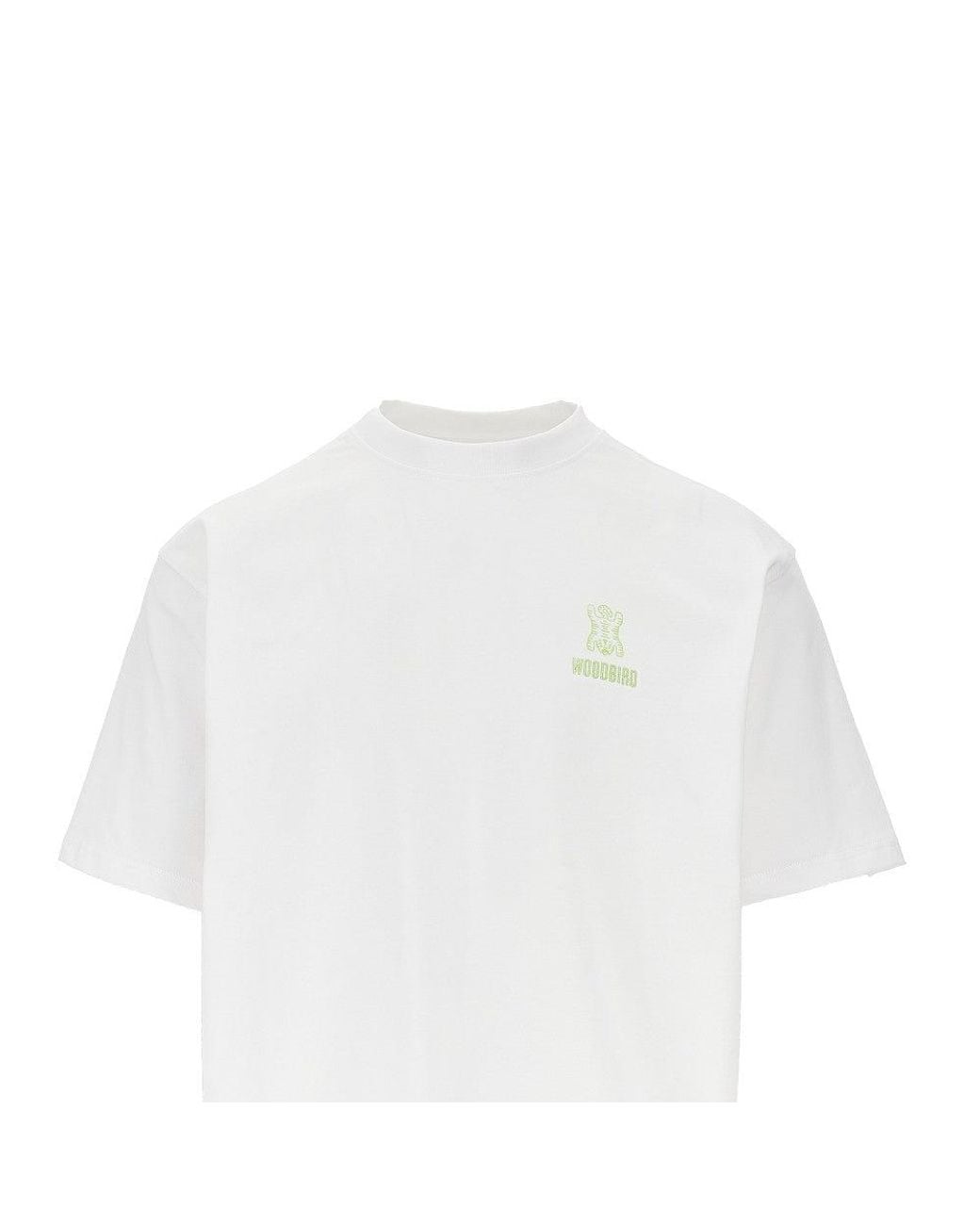 Woodbird White 'Wbbaine Tiger' T-Shirt for men