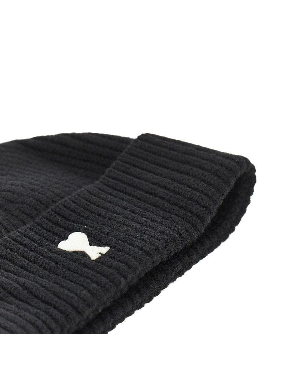 Beanie di AMI in Black da Uomo
