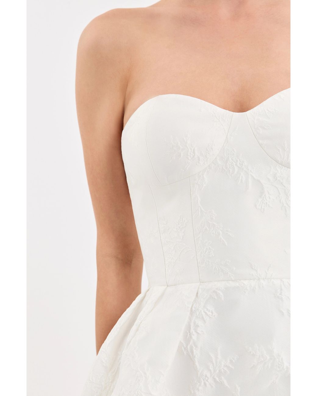 Rebecca Vallance White Revolution Mini Dress