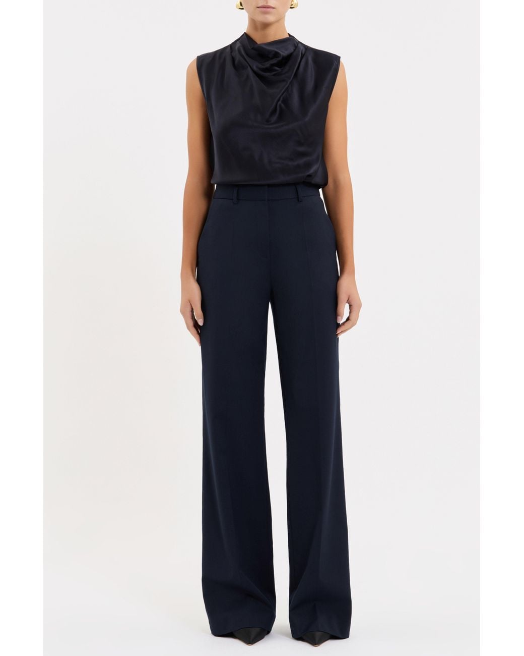 Rebecca Vallance Blue Montague Top