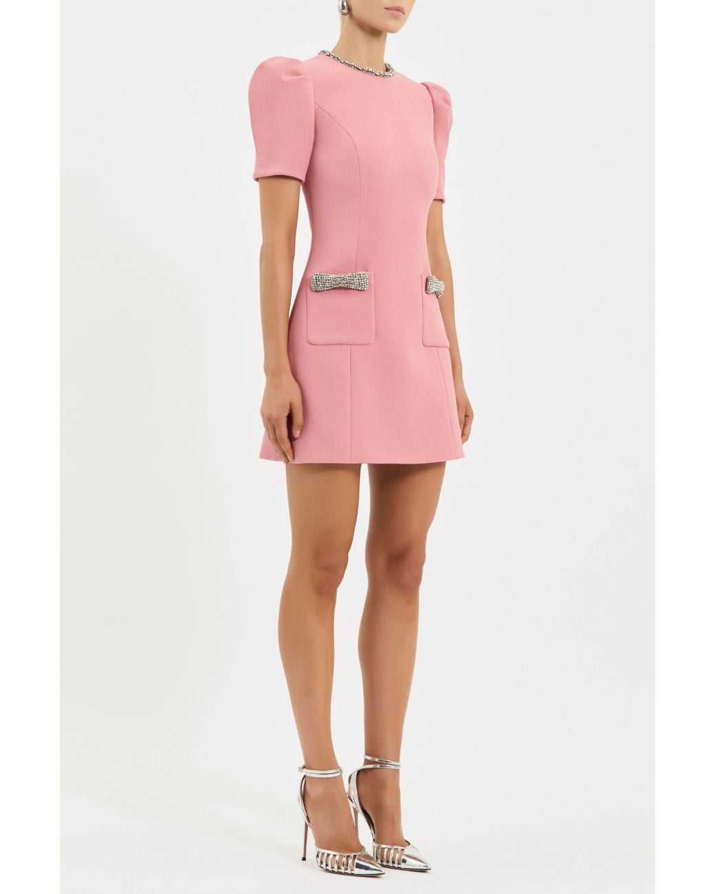 Rebecca Vallance Pink Nemy Mini Dress