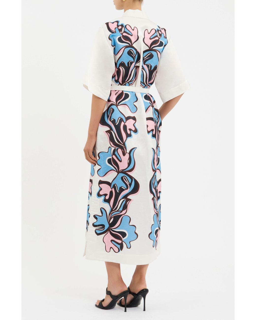 Rebecca Vallance Blue Barbados Breeze Midi Dress