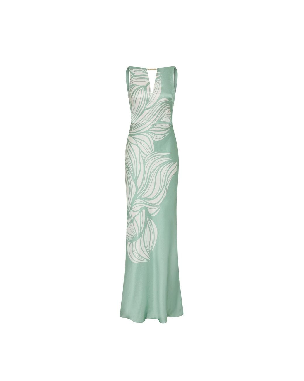 Rebecca Vallance Green Lalisa Maxi Dress