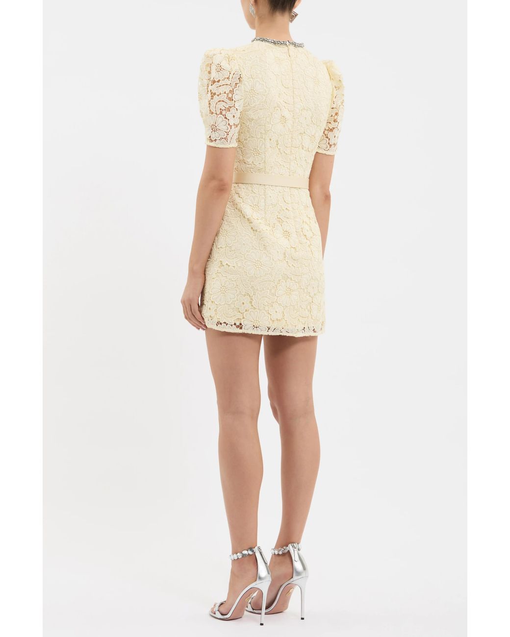 Rebecca Vallance Yellow Citrine Mini Dress