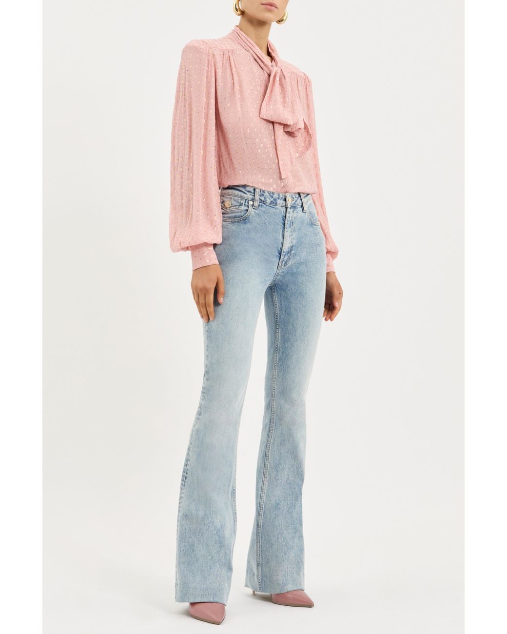 Rebecca Vallance Blue Hasina Blouse