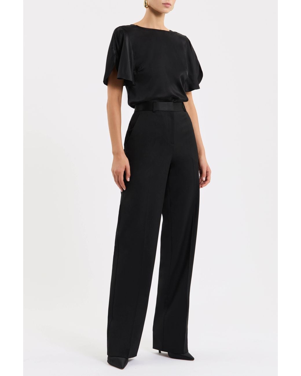 Rebecca Vallance Black Alina Top