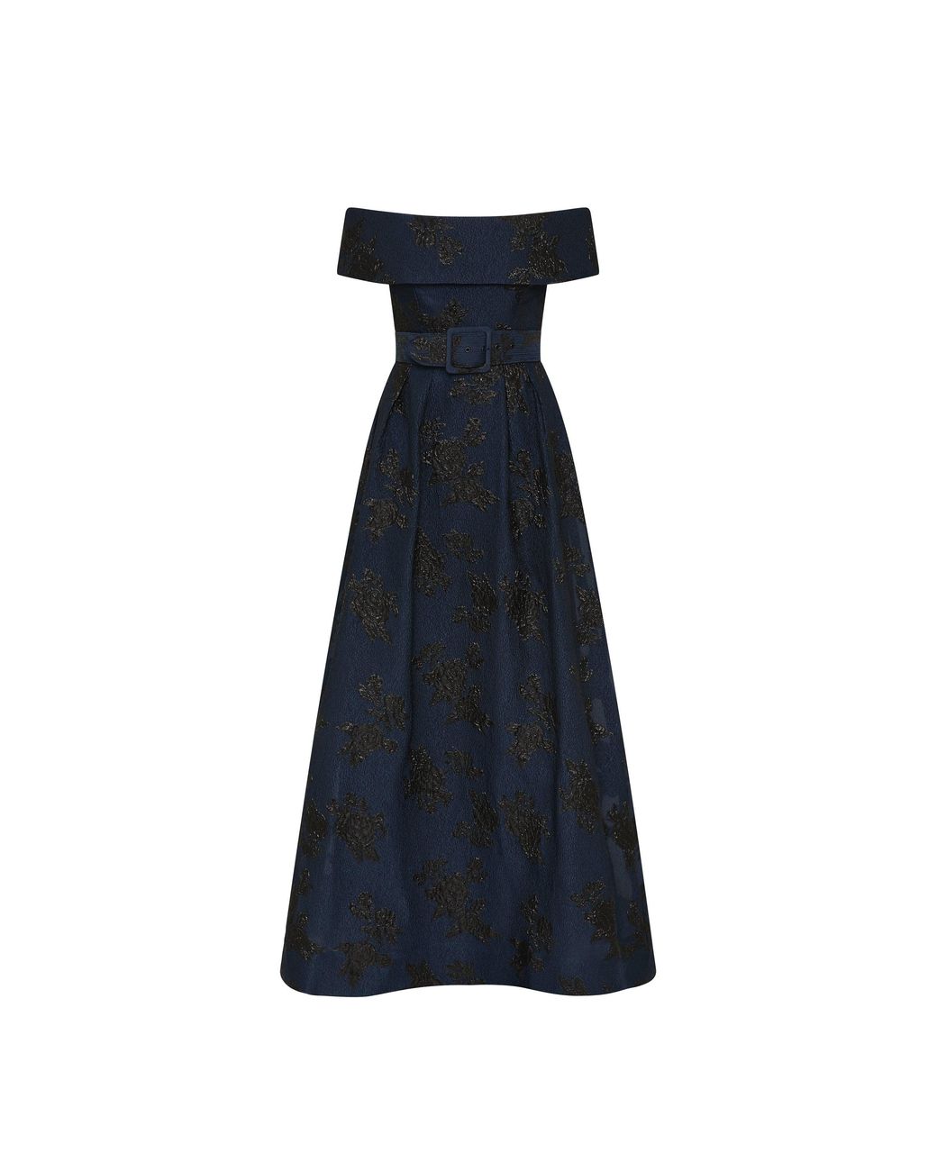 Rebecca Vallance Blue Afina Maxi Dress