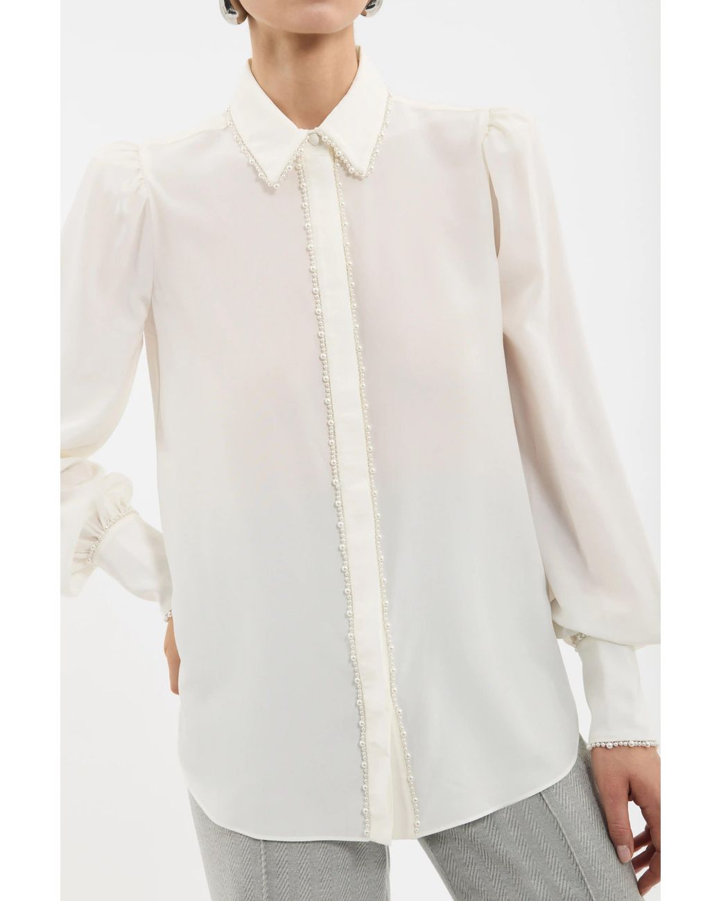 Rebecca Vallance White Marietta Shirt