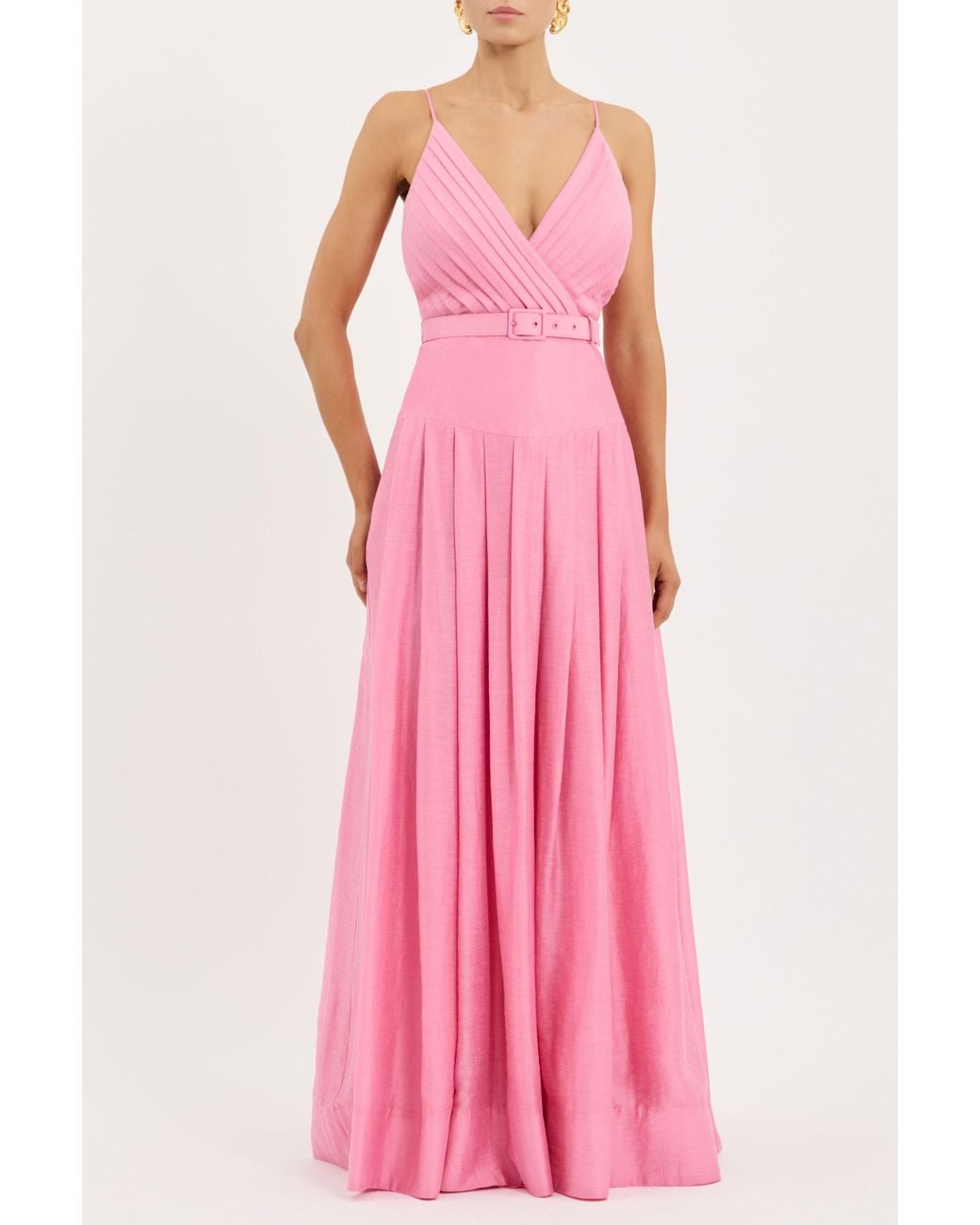 Rebecca Vallance Pink Petalite Maxi Dress