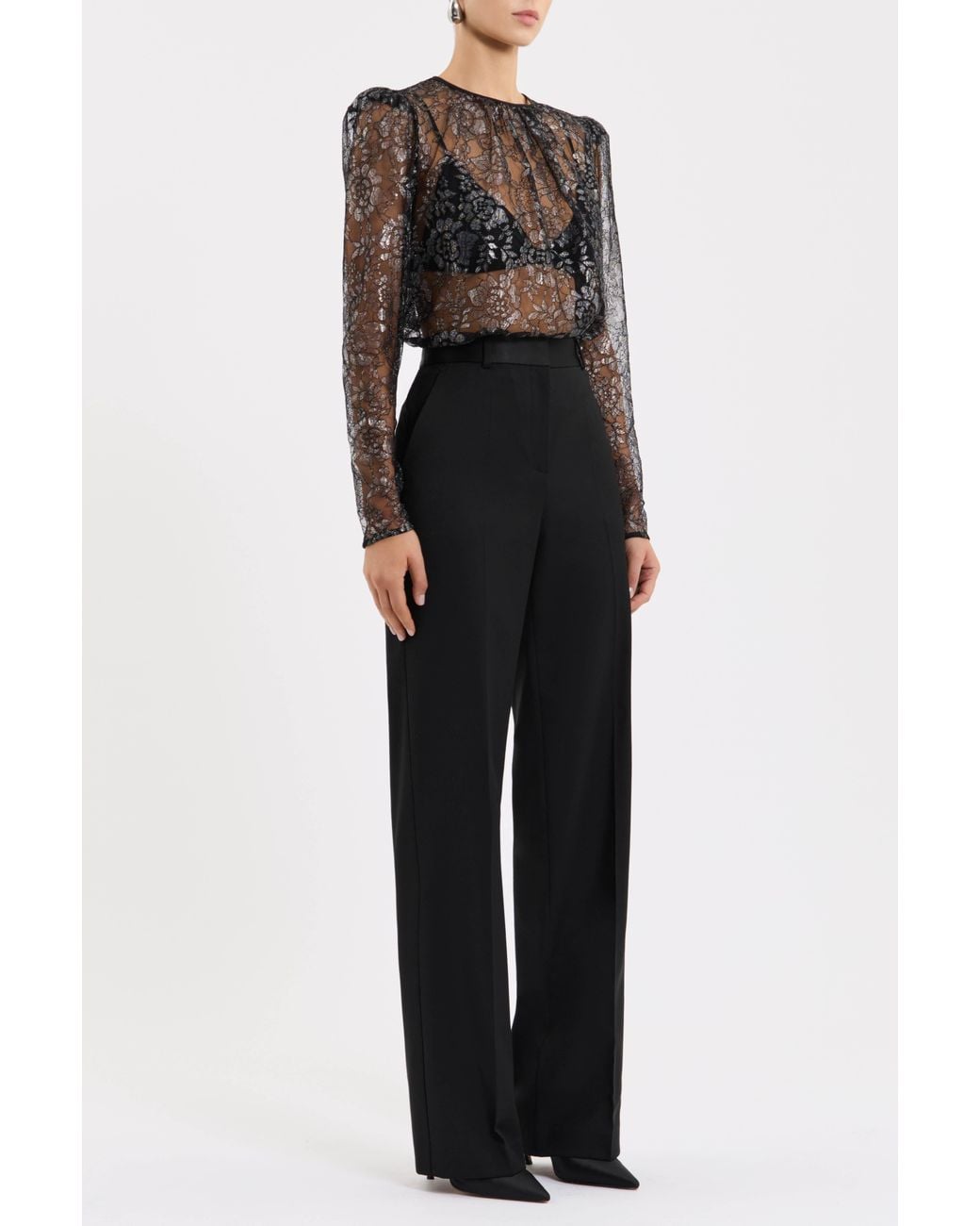 Rebecca Vallance Black Francaise Top