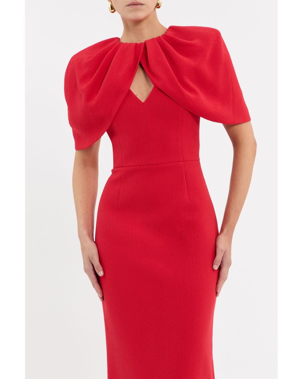 Rebecca Vallance Red Cameron Gown