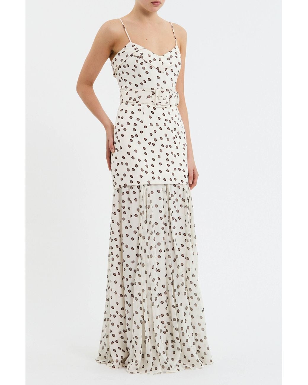 Rebecca Vallance White Candice Maxi Dress