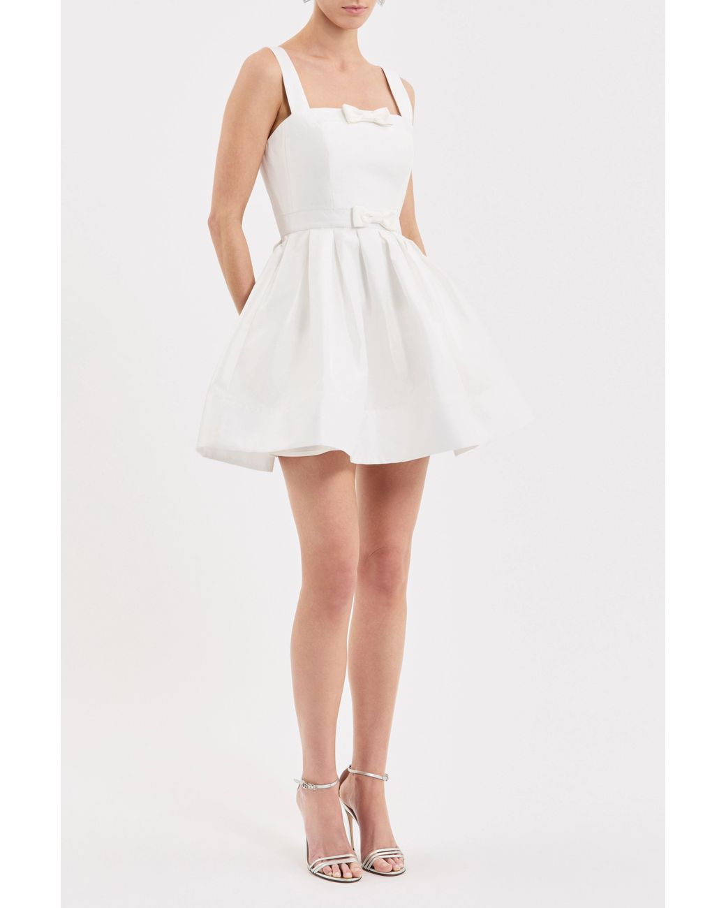 Rebecca Vallance White Louis Mini Dress