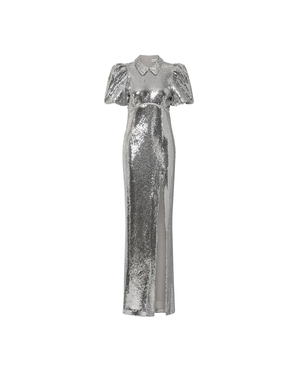 Rebecca Vallance White Olympia Short Sleeve Gown