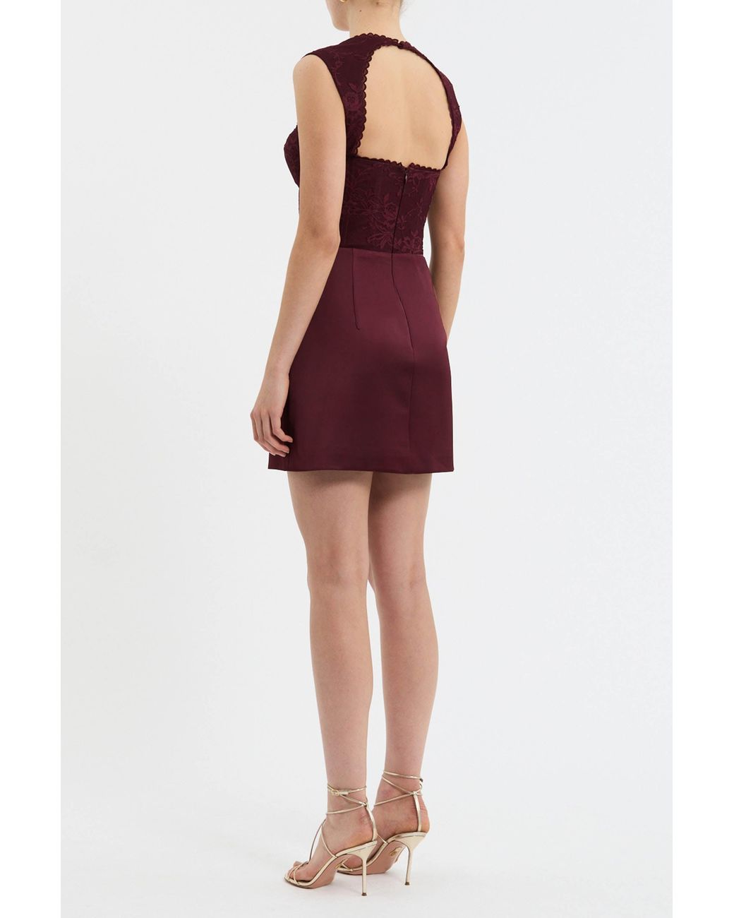 Rebecca Vallance Red Avalon Mini Dress