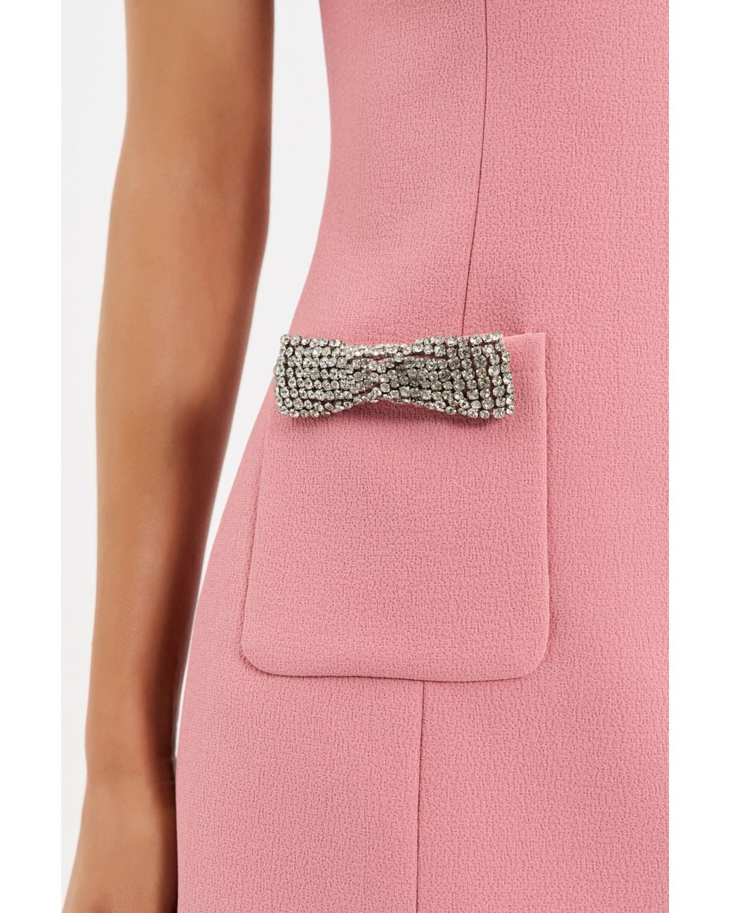 Rebecca Vallance Pink Nemy Mini Dress