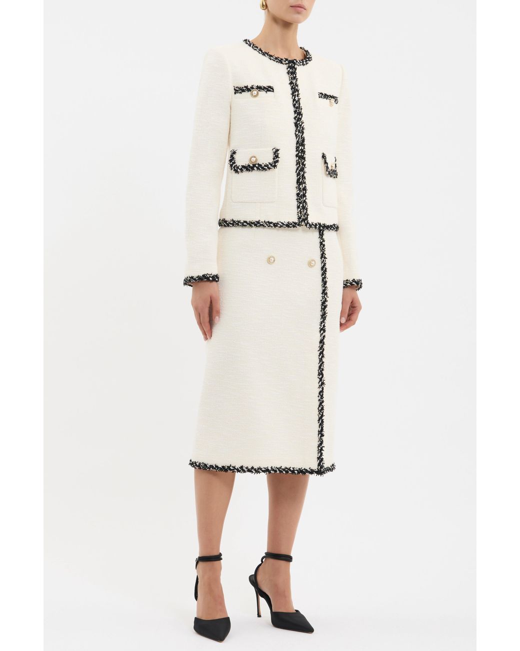 Rebecca Vallance White Jacquie Jacket