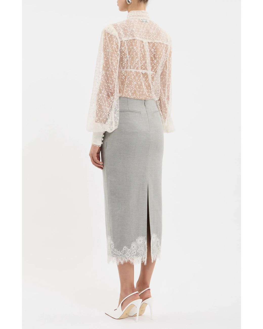 Rebecca Vallance Natural Delphina Blouse