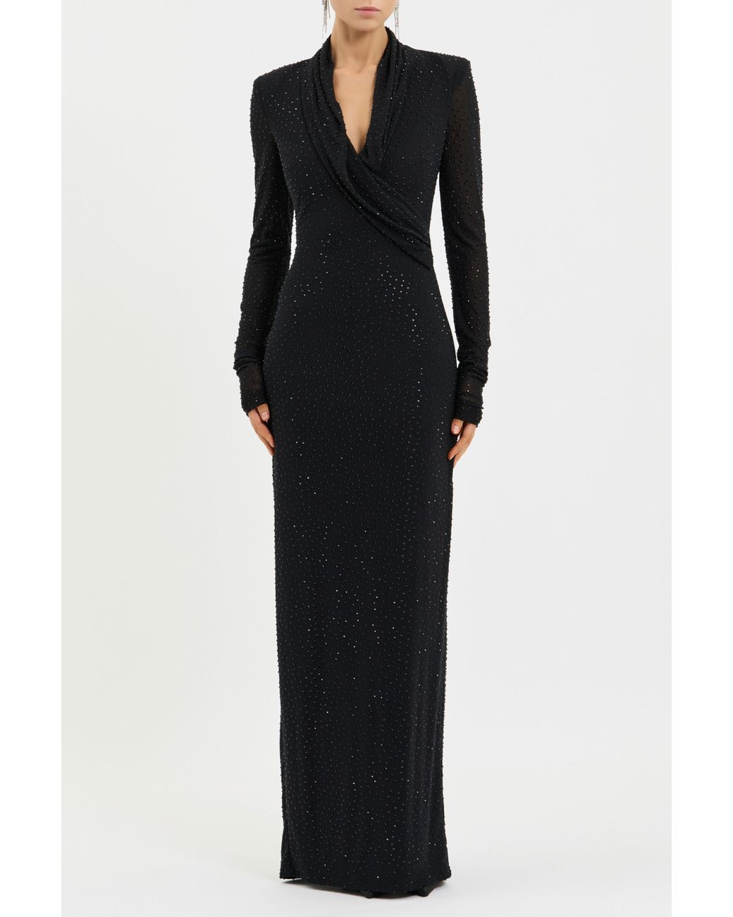 Rebecca Vallance Black Stardust Gown